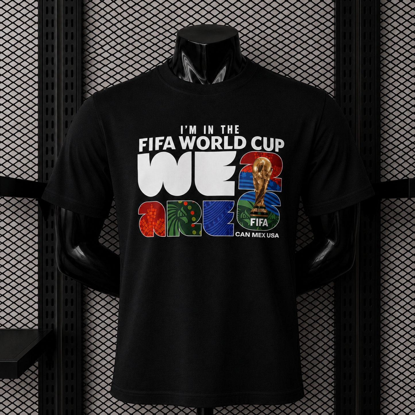 Playera T-shirt Mundial 2026 Mod. C