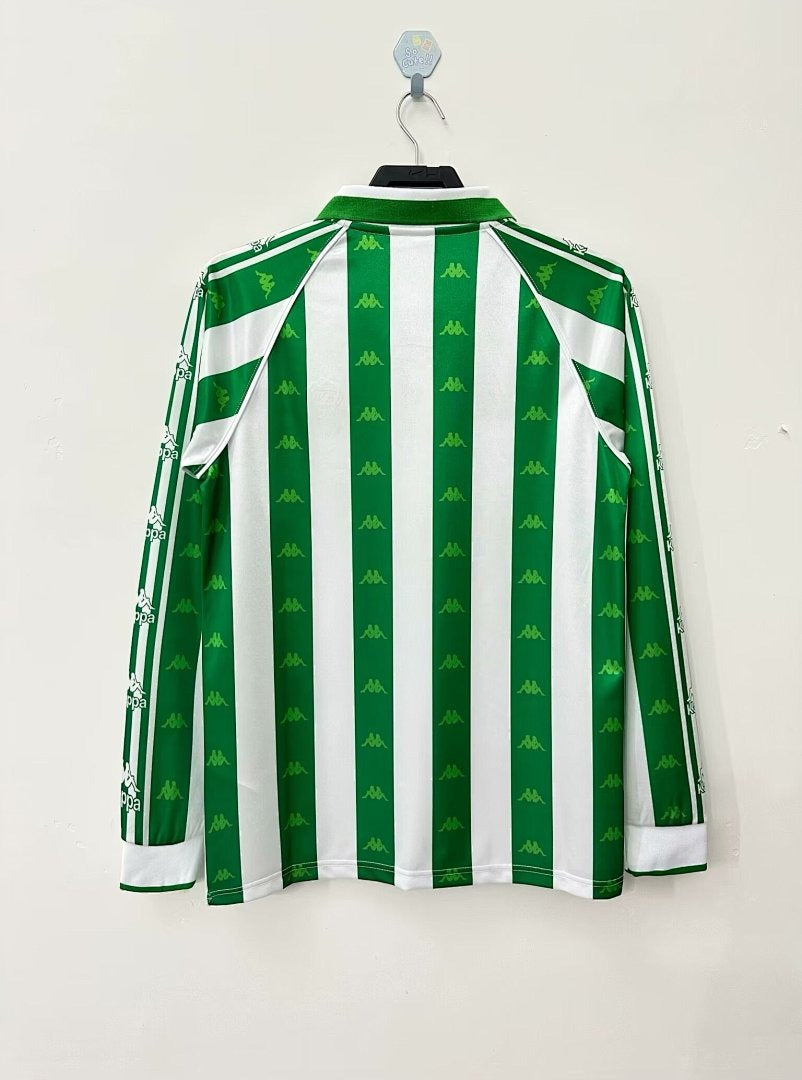 Real Betis manga larga 1995-1997 Retro