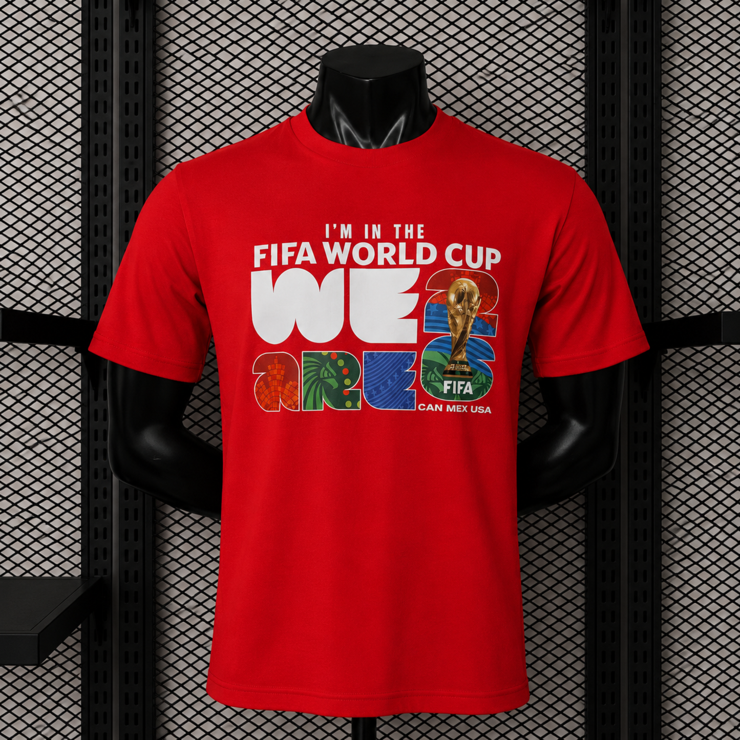 Playera T-shirt Mundial 2026 Mod. C