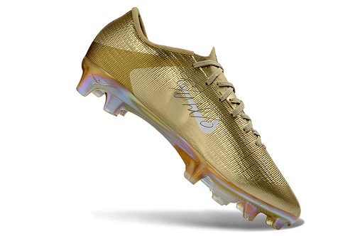 Nike Mercurial Superfly 1 CR7 Special Edition en color dorado metálico
