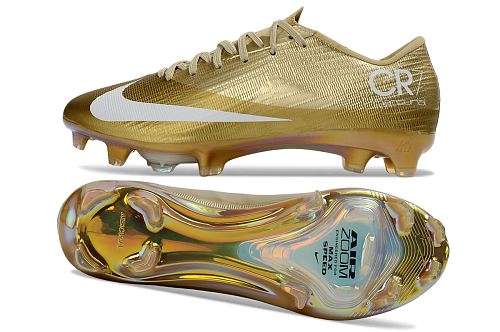 Nike Mercurial Superfly 1 CR7 Special Edition en color dorado metálico
