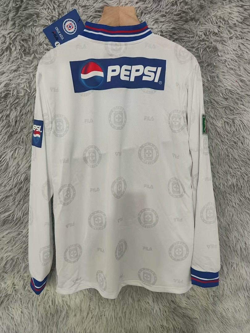 Cruz Azul 1998-99 manga larga Retro