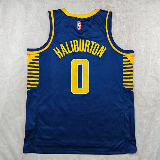 Jersey Pacers Indiana - Haliburton #0