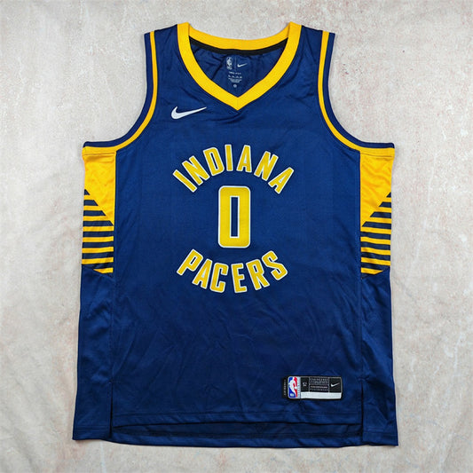 Jersey Pacers Indiana - Haliburton #0