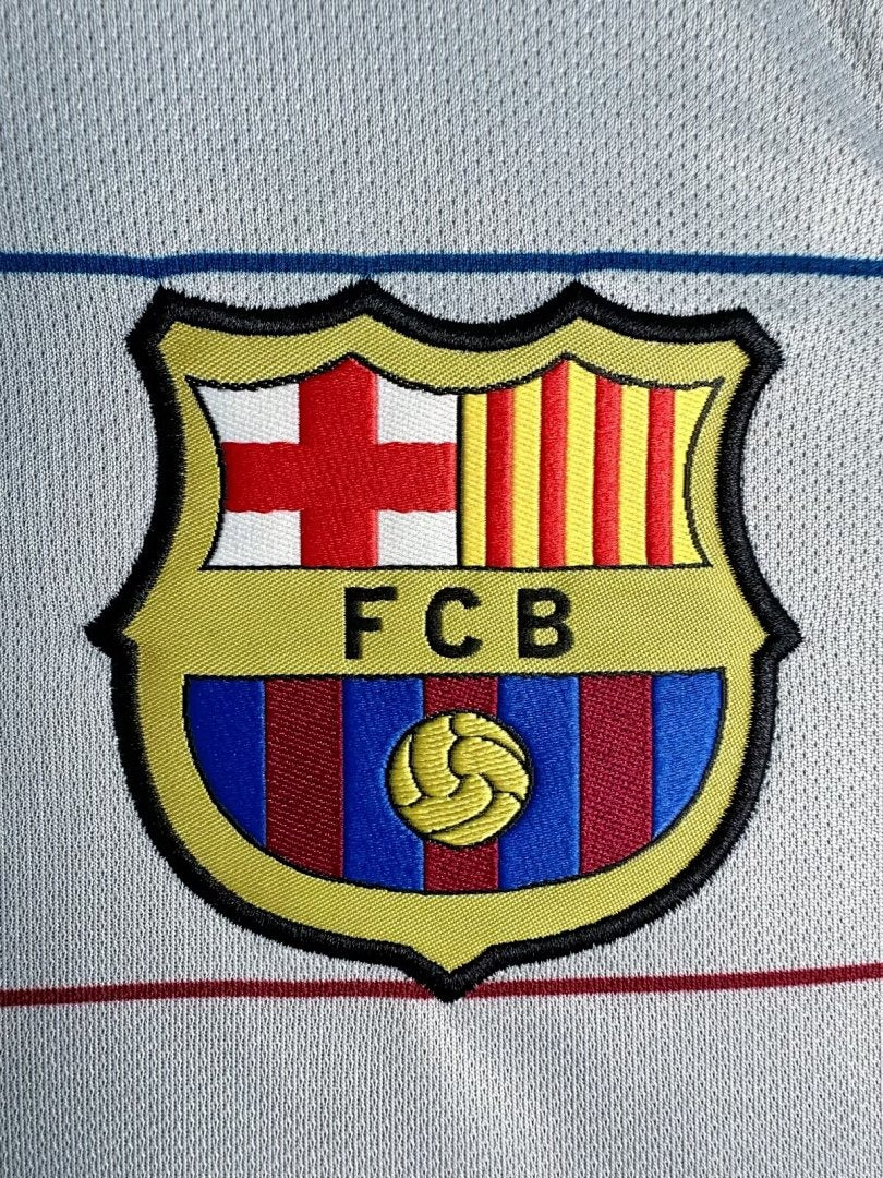 FC Barcelona manga larga 2003-04 (visitante) Retro