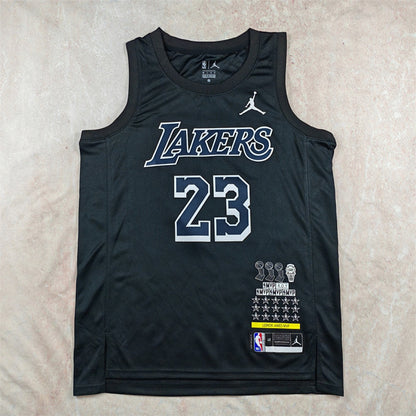 Jersey LA Lakers - Lebron James #23 Championships