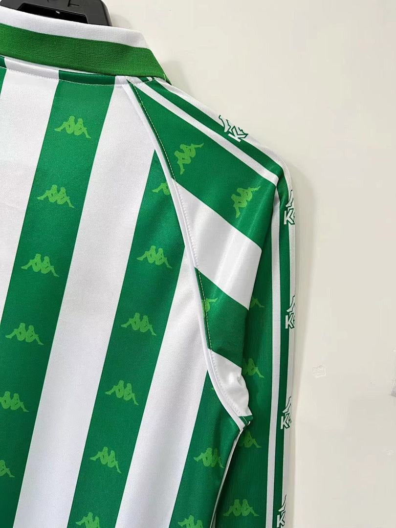 Real Betis manga larga 1995-1997 Retro