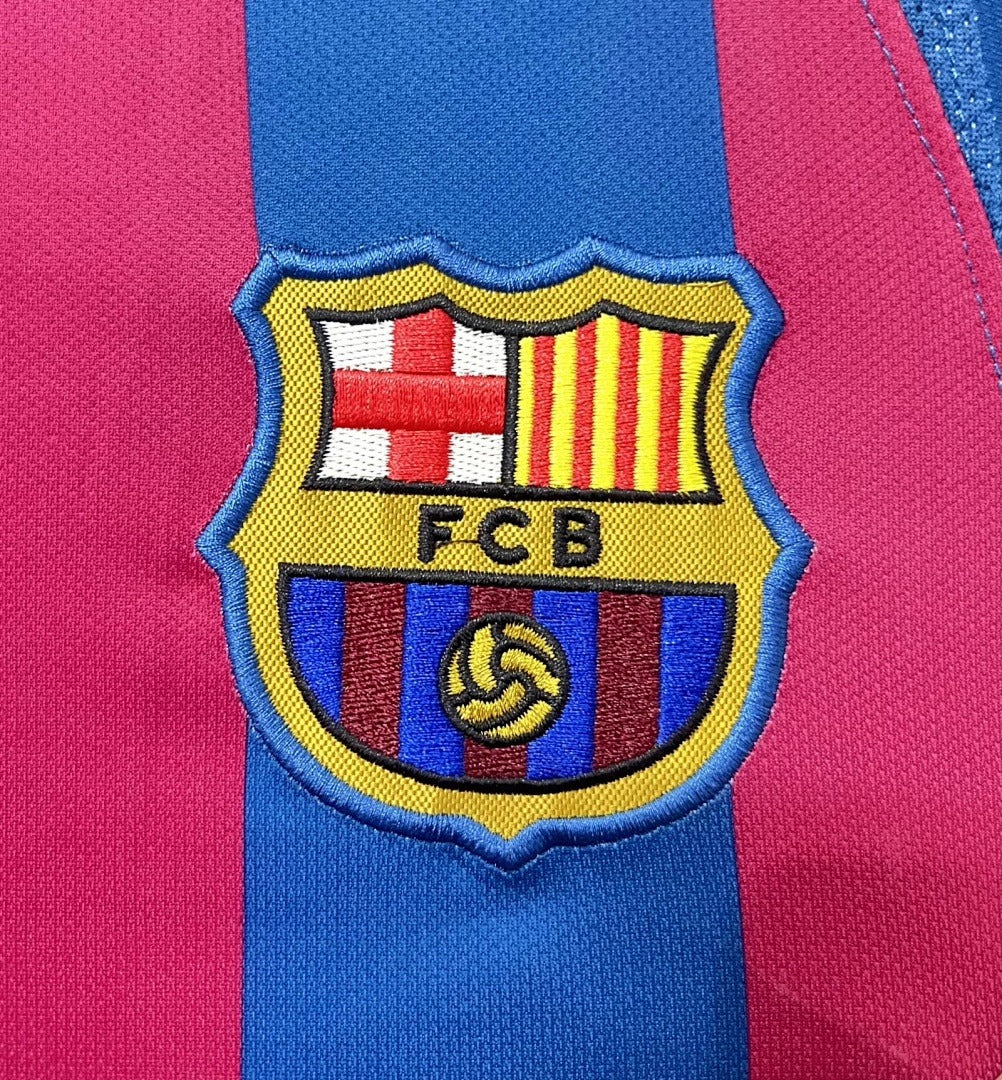 Barcelona manga larga 2005-2006 Retro