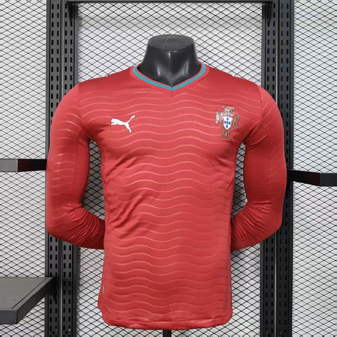 Selección Portugal manga larga local 2026