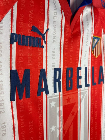 Atletico de Madrid 1995-1996 Retro