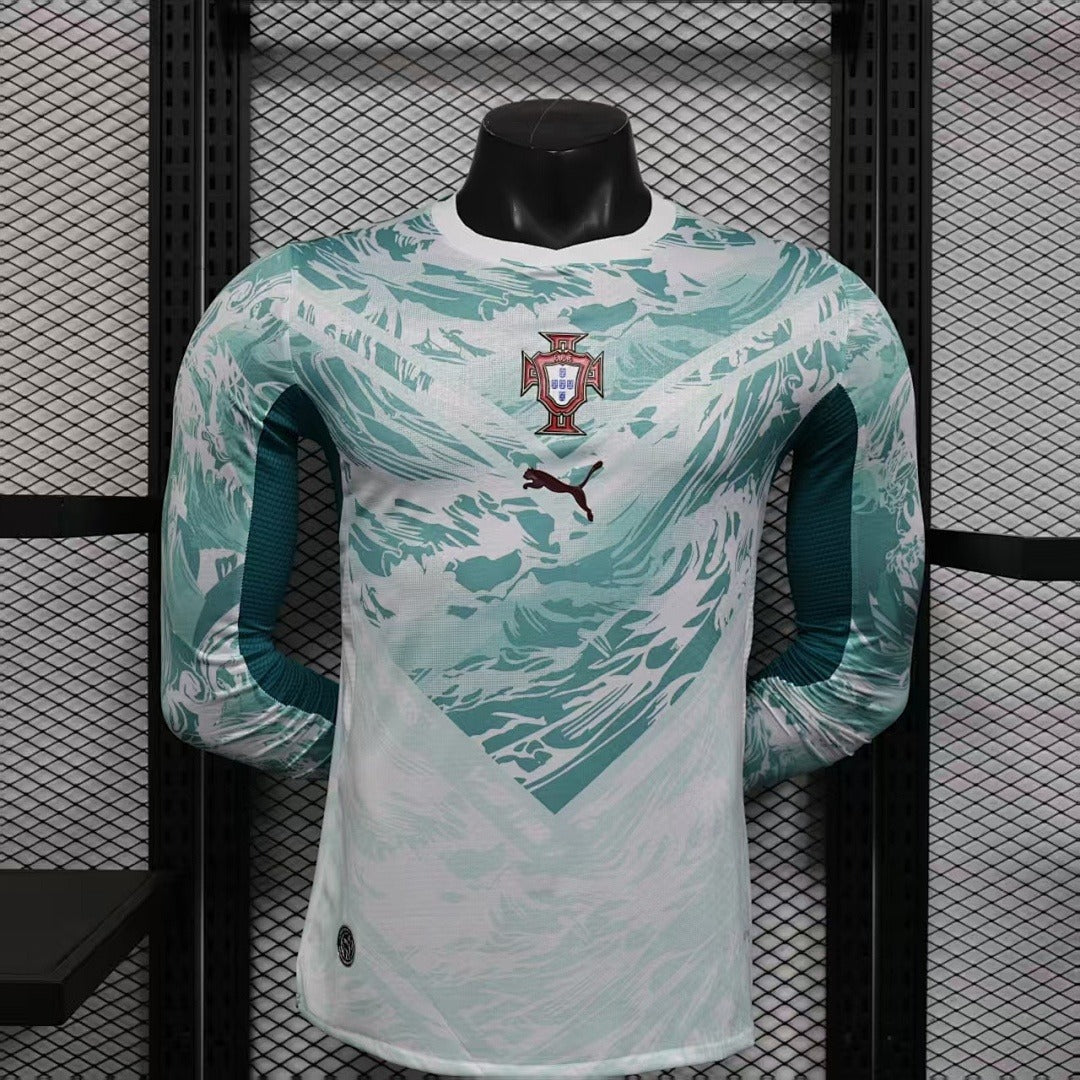Selección Portugal manga larga visita 2026