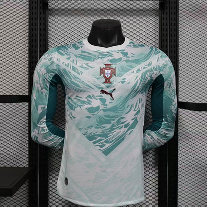 Selección Portugal manga larga visita 2026
