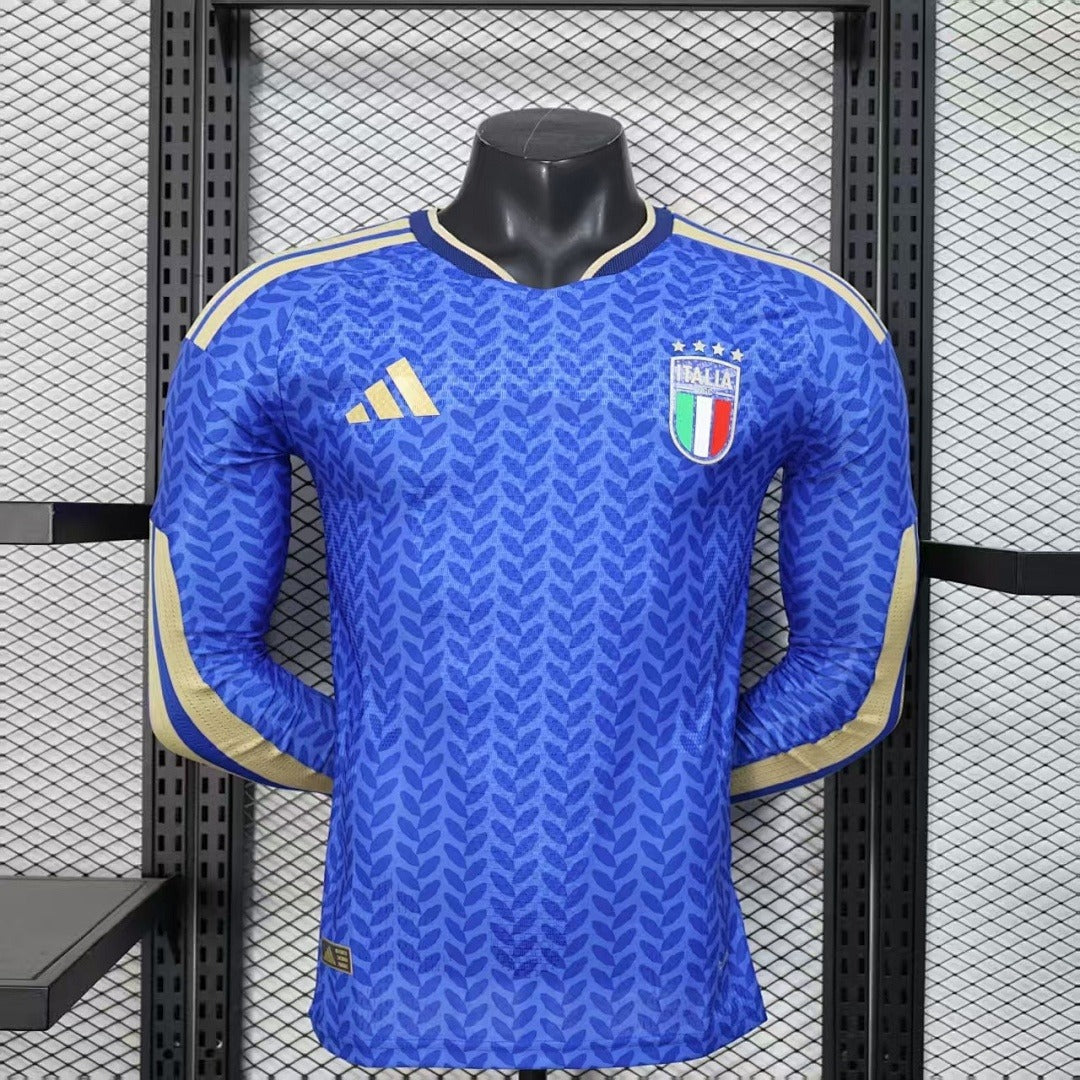 Selección Italia local manga larga 2026