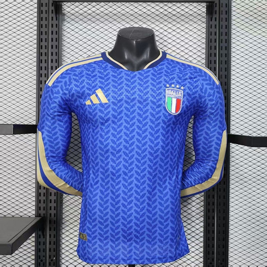Selección Italia local manga larga 2026