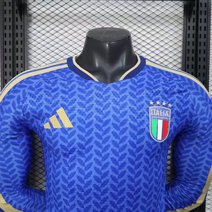Selección Italia local manga larga 2026