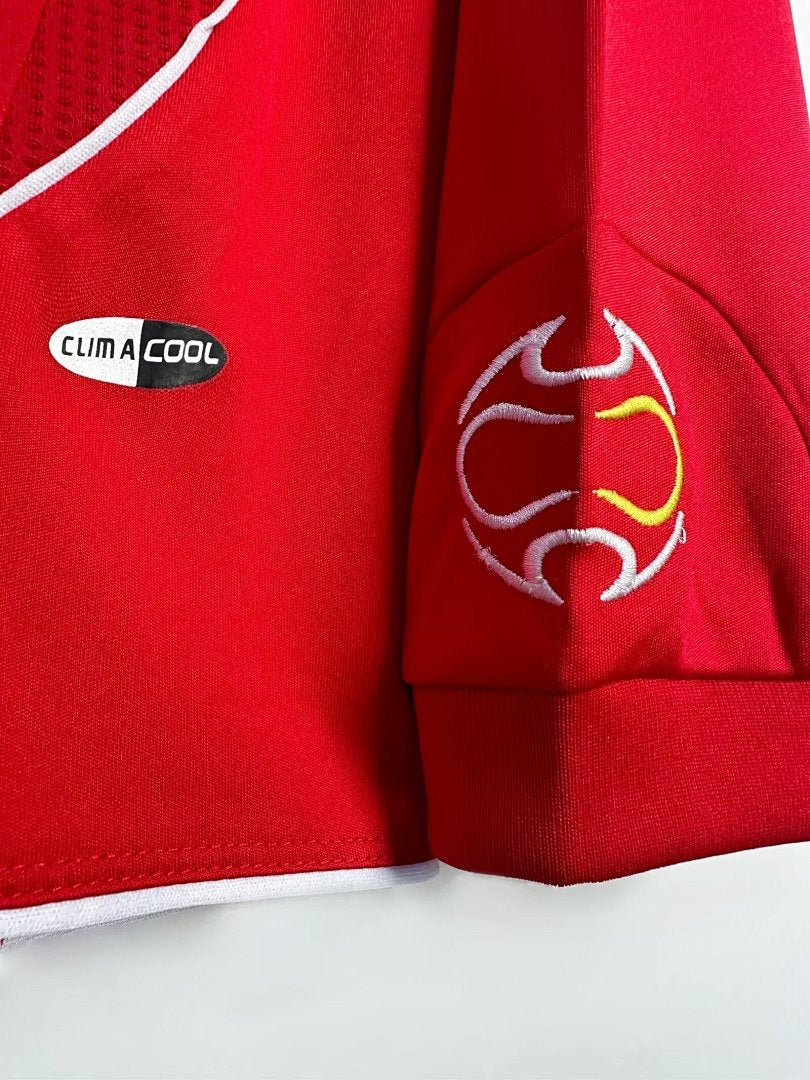 Liverpool manga larga champions league 2006-2007 Retro