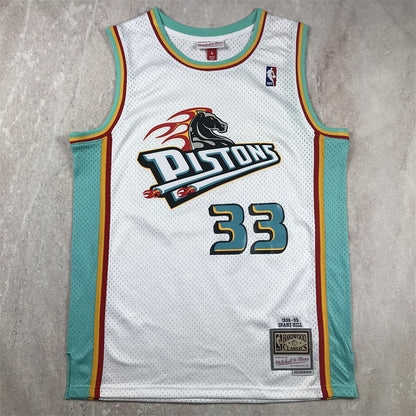 Jersey Detroit Pistons - Hill #33