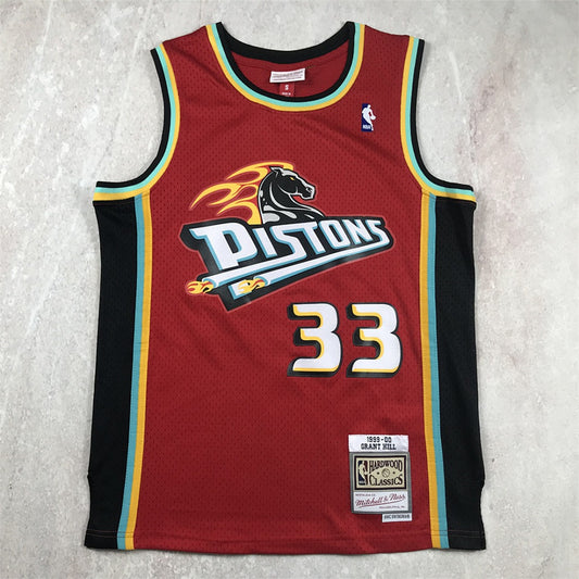 Jersey Detroit Pistons - Hill #33
