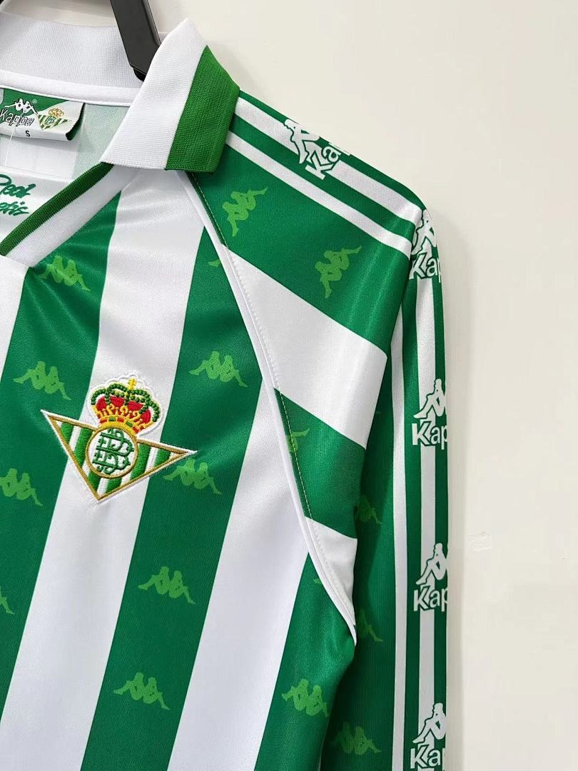 Real Betis manga larga 1995-1997 Retro