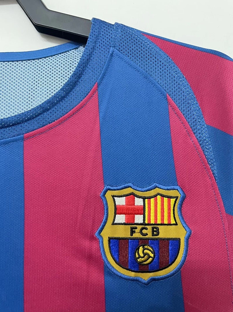 Barcelona manga larga 2005-2006 Retro