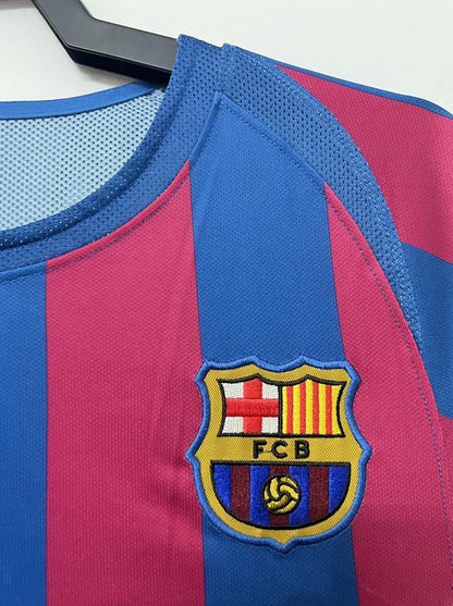 Barcelona manga larga 2005-2006 Retro