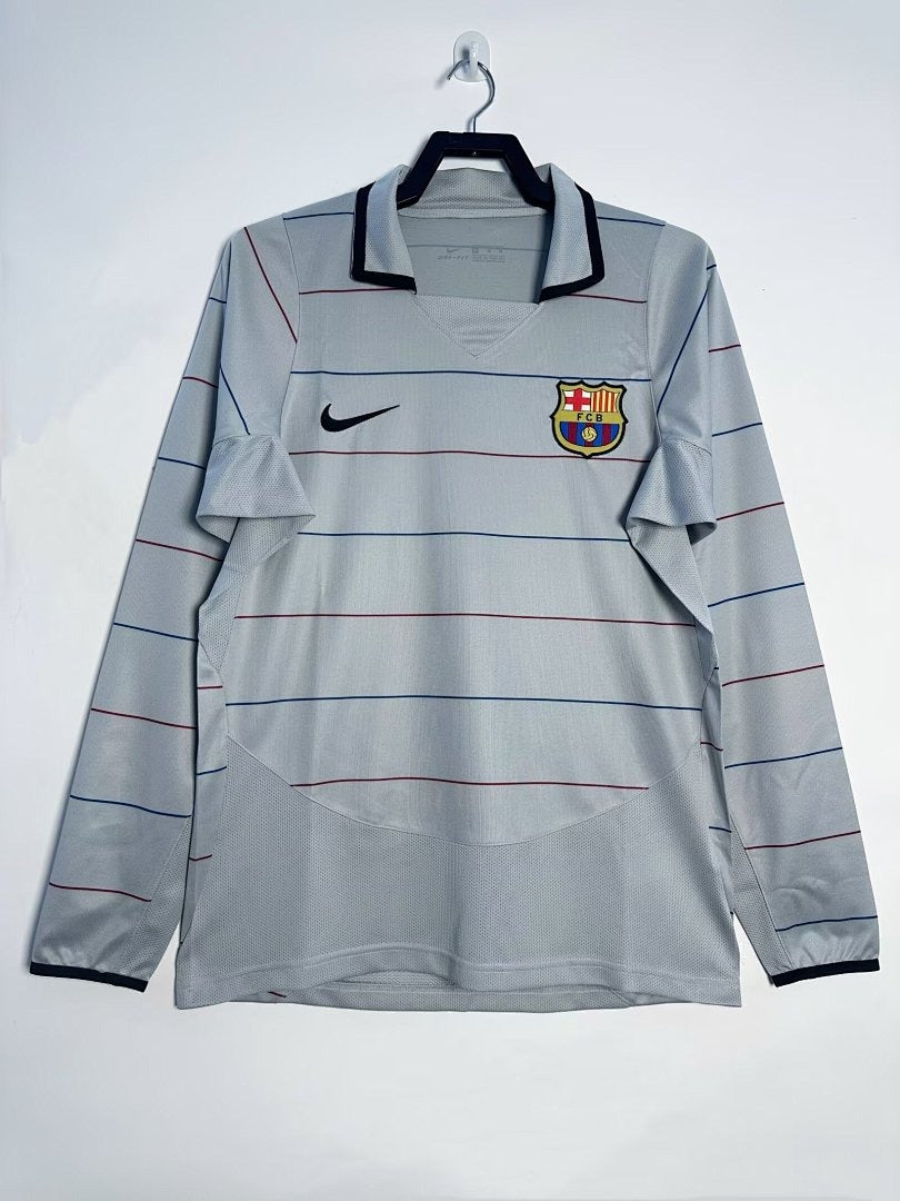 FC Barcelona manga larga 2003-04 (visitante) Retro