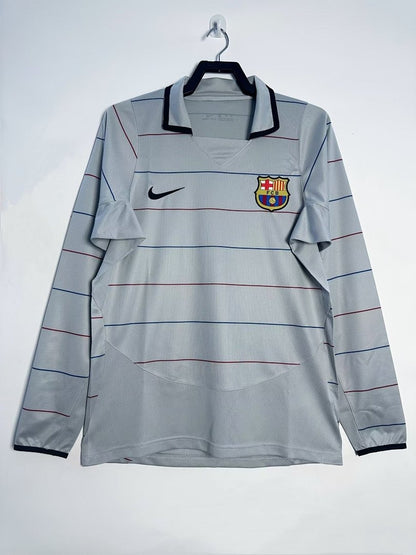 FC Barcelona manga larga 2003-04 (visitante) Retro
