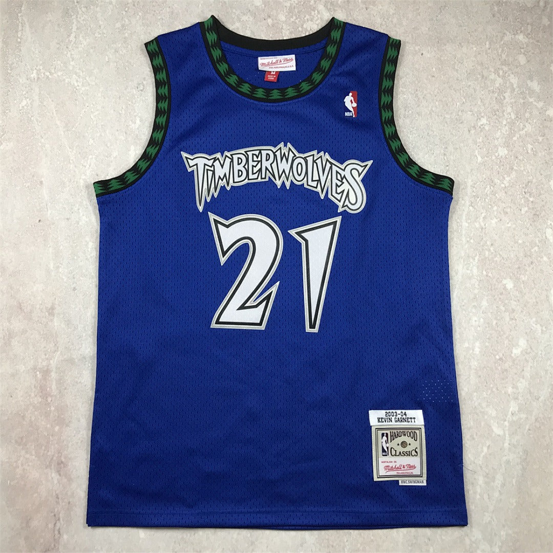 Jersey Minnesota Timberwolves - Garnett #21