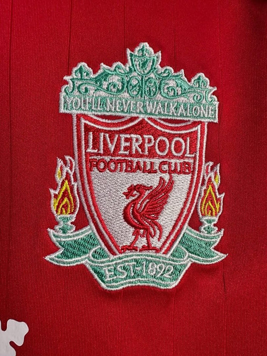 Liverpool manga larga champions league 2006-2007 Retro