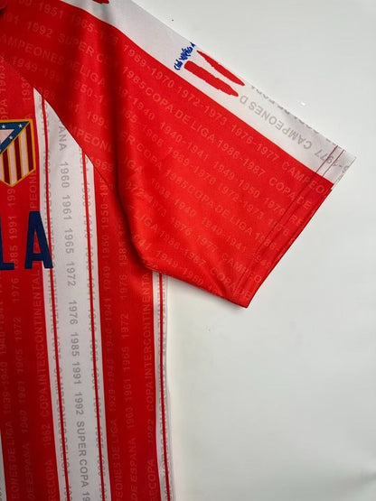 Atletico de Madrid 1995-1996 Retro