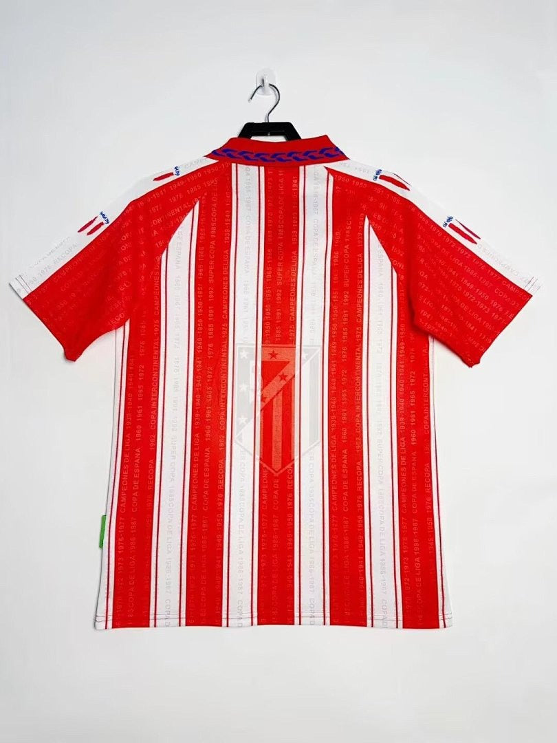 Atletico de Madrid 1995-1996 Retro