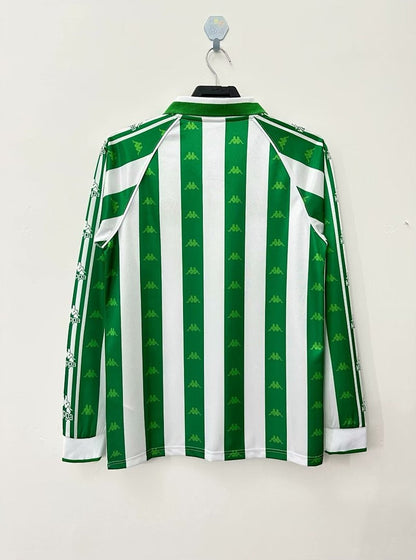 Real Betis manga larga 1995-1997 Retro