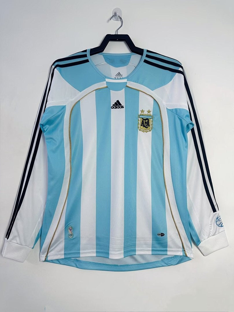 Argentina Local Manga larga 2006-07 Retro