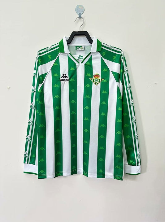 Real Betis manga larga 1995-1997 Retro