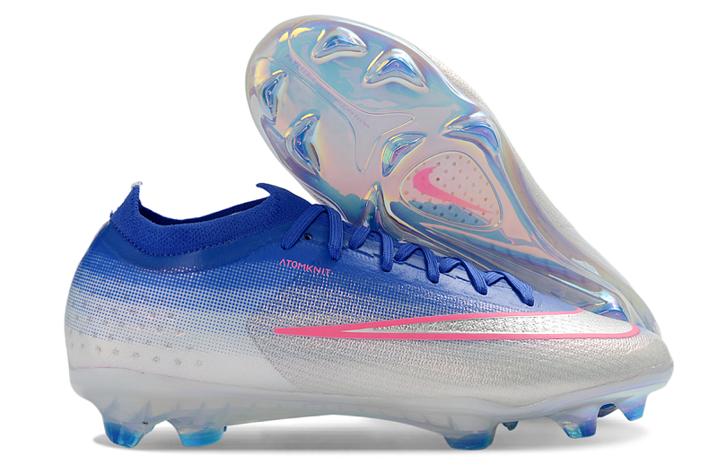 Nike Mercurial Vapor 16 Pro FG en color azul y plata