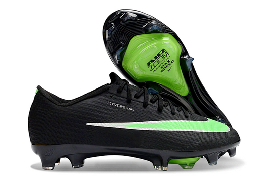 Nike Mercurial Vapor Elite FG en negro y verde neón
